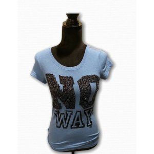 No Way Victorias Secret Pink Womens T-Shirt XS